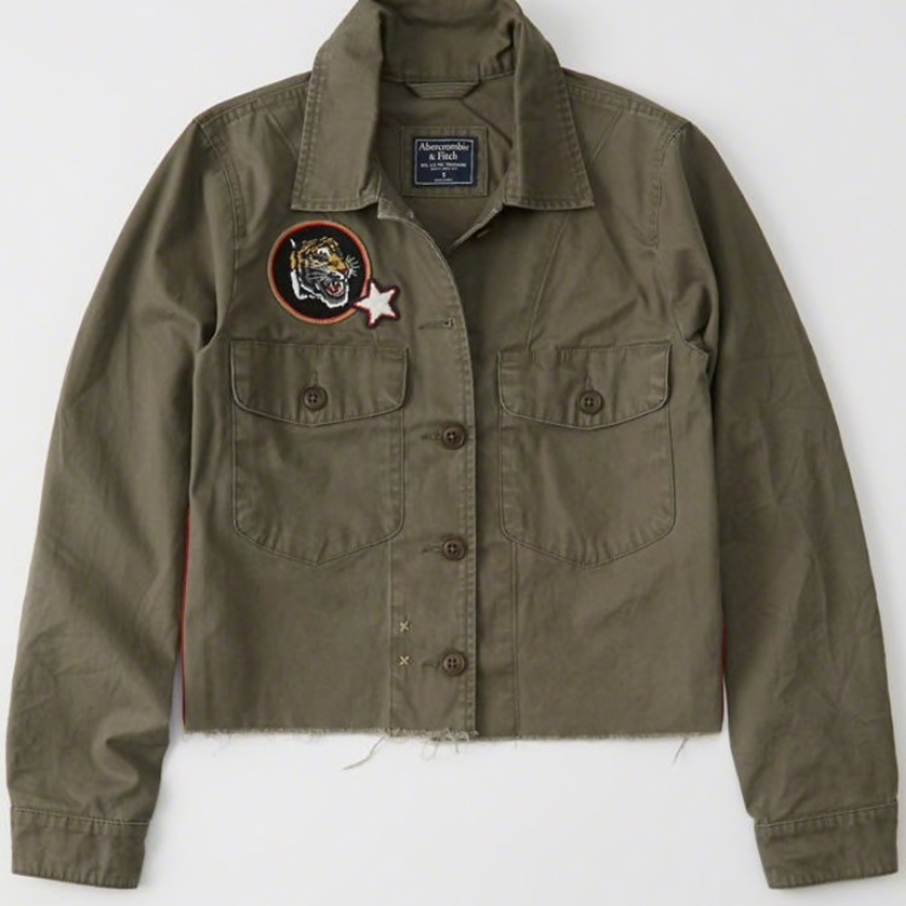NWOT twill jacket